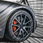 Drehzahl eines Autoreifens