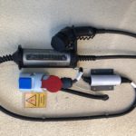 Spannungsüberschlag in einem vergossenem Stecker von Juice Booster